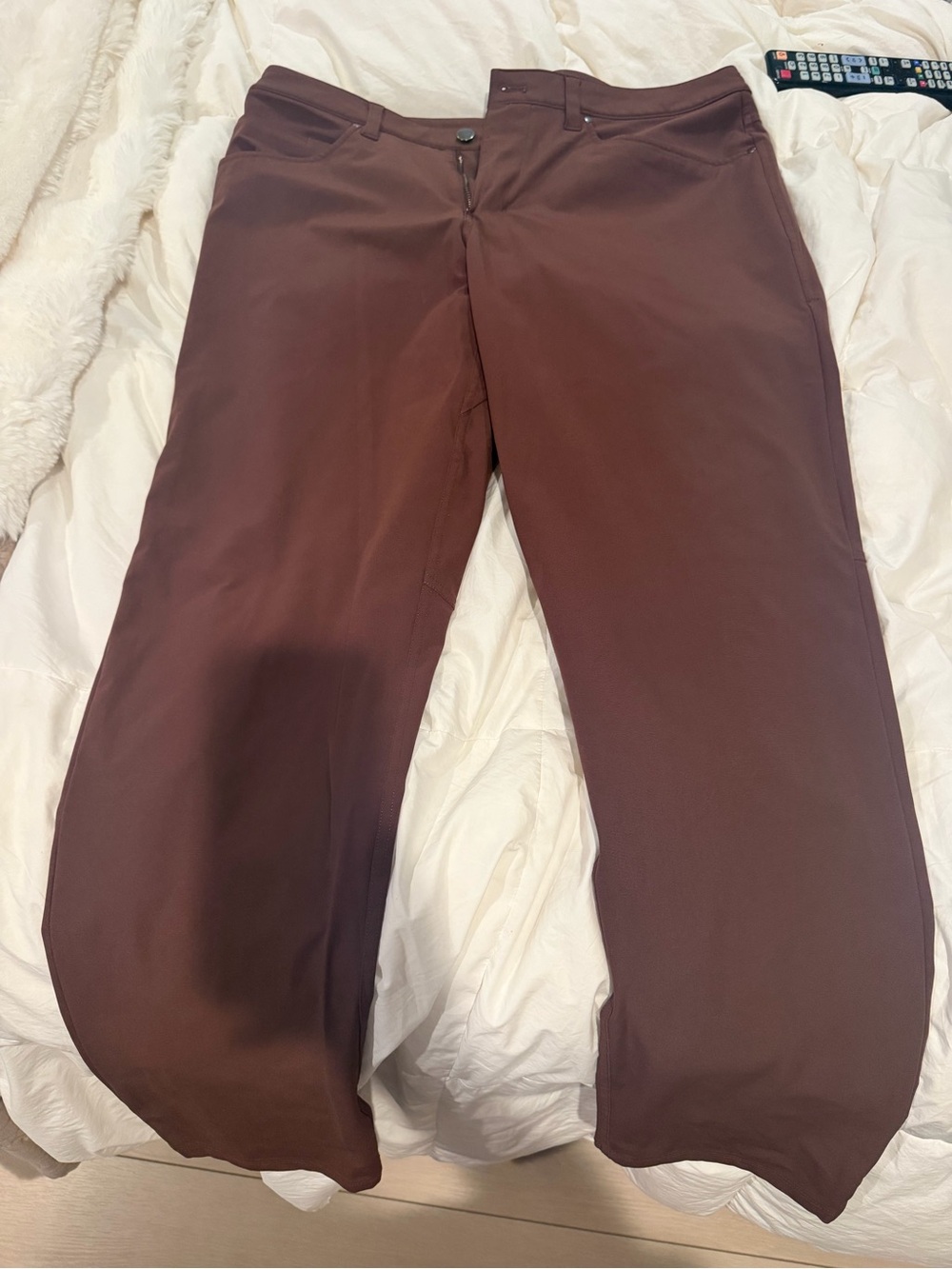 lululemon athletica Men's Dark Brown Performance Pants